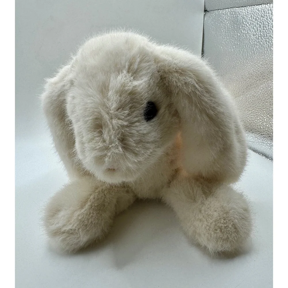 Douglas Plush Clover Cream Bunny Rabbit 12 Inch Floppy Ears Toy Stuffed Animal